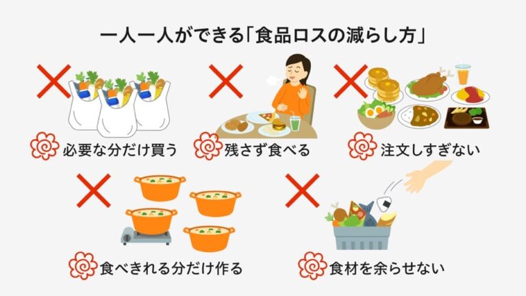 食品ロスとは?日本の現状と具体例を紹介